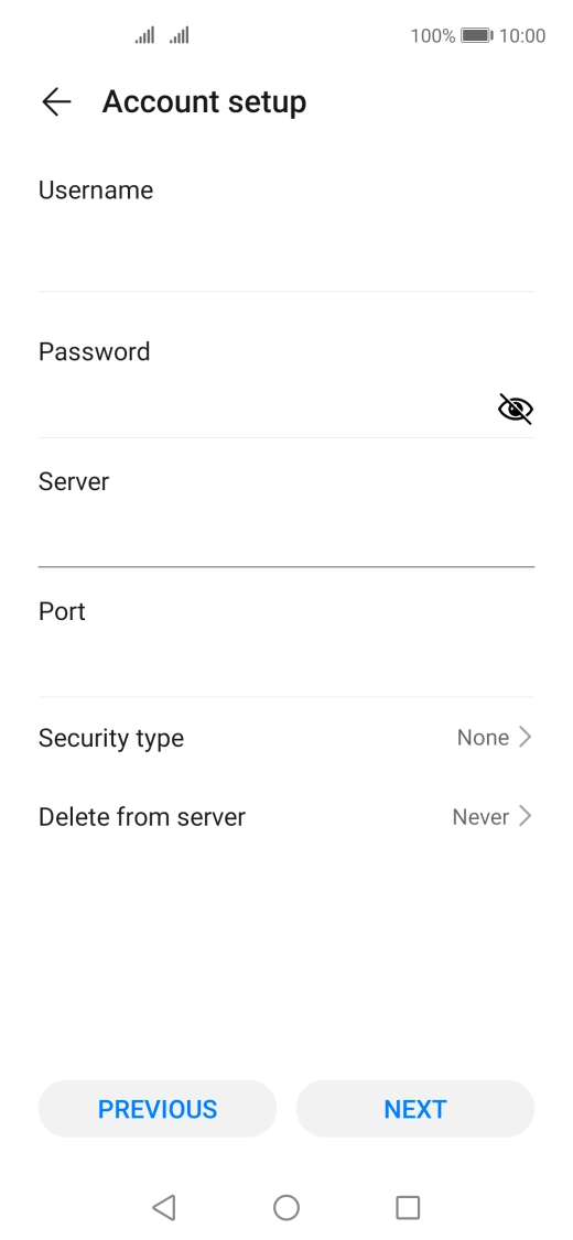 Press the field below Press the field below