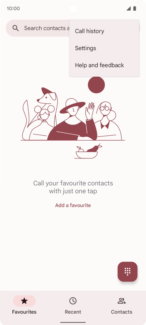 Press Settings. Press Settings.