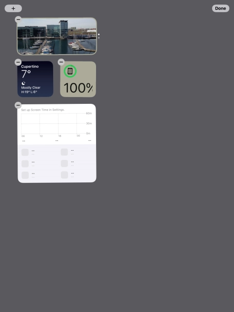 Press the add icon. Press the add icon.