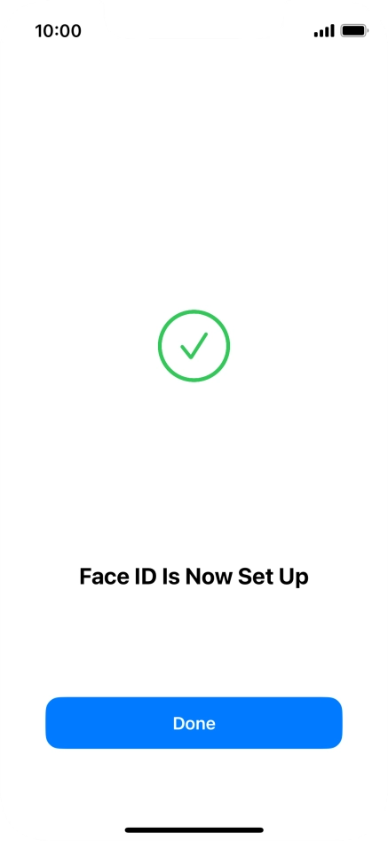 Press Done. If you haven't previously selected a phone lock code, key in a code of your own choice twice. Press Done. If you haven't previously selected a phone lock code, key in a code of your own choice twice.