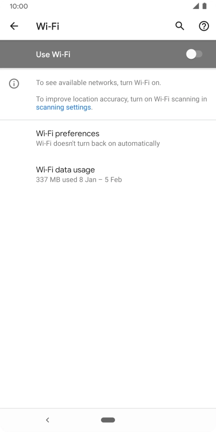 Press the indicator next to Press the indicator next to