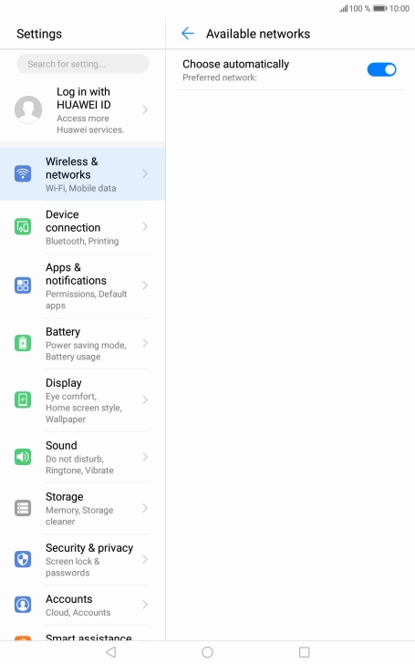 Press the indicator next to Press the indicator next to