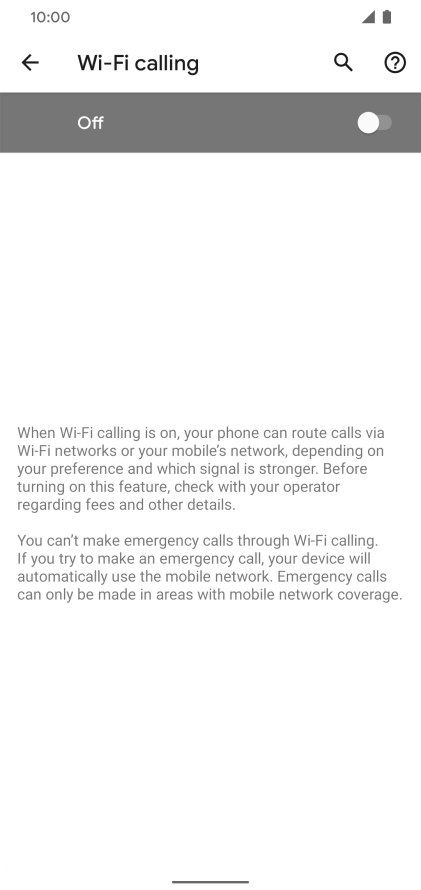 Press the indicator to turn the function on or off. Press the indicator to turn the function on or off.
