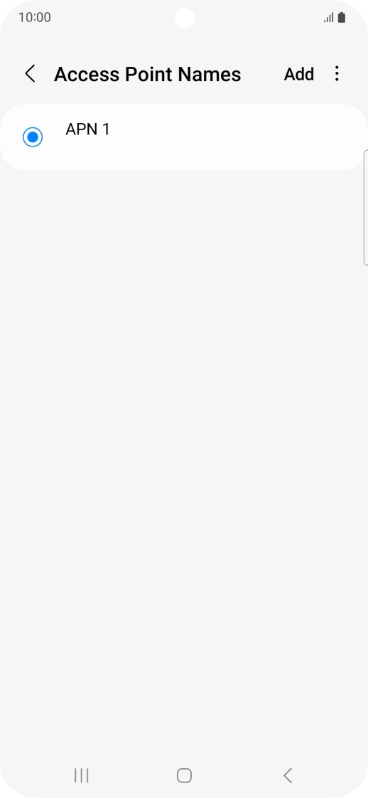 Press Add. Press Add.