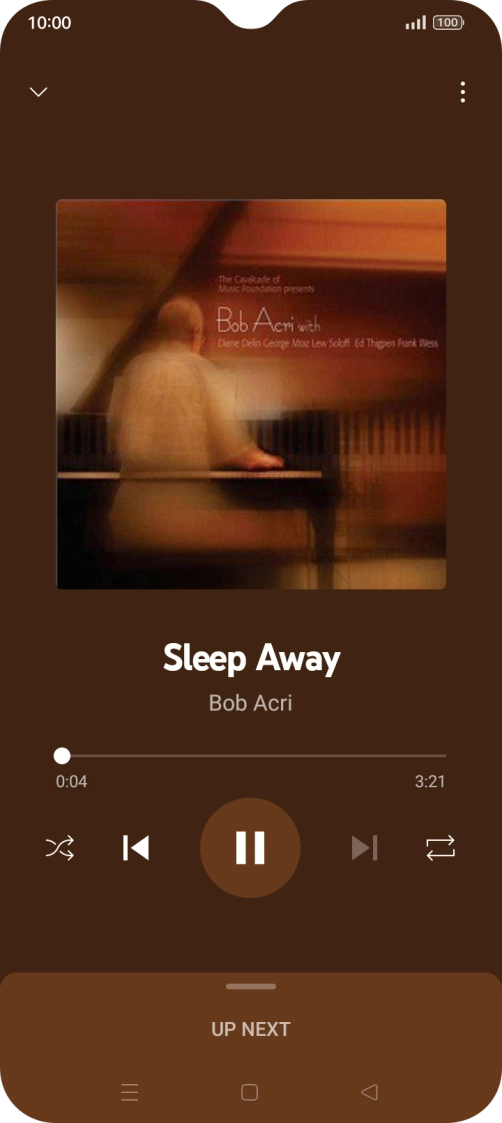 Press arrow right to go to the next audio file. Press arrow right to go to the next audio file.