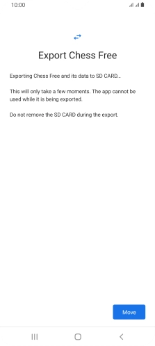 Press Move. Press Move.