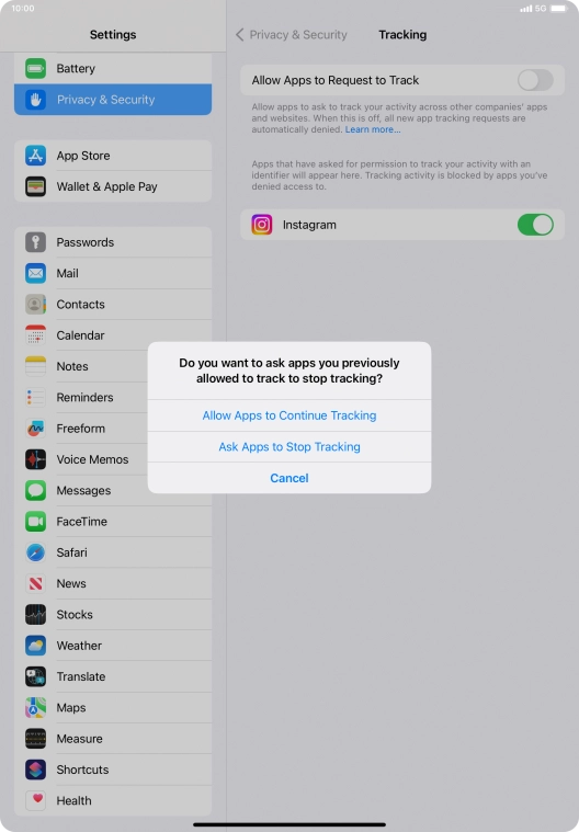 If you turn off the function, press the required setting. If you turn off the function, press the required setting.