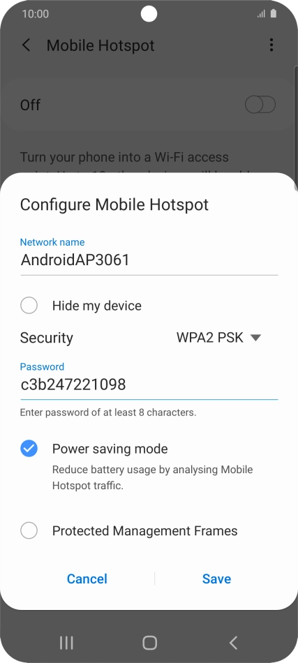 Press Save. Press Save.