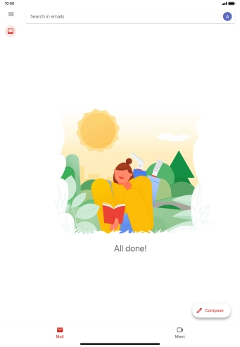 Slide your finger upwards starting from the bottom of the screen to return to the home screen. Slide your finger upwards starting from the bottom of the screen to return to the home screen.