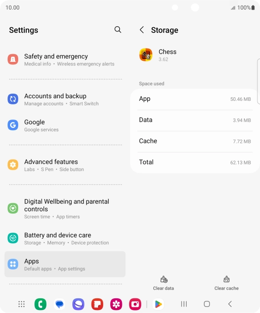Press Clear cache. Press Clear cache.