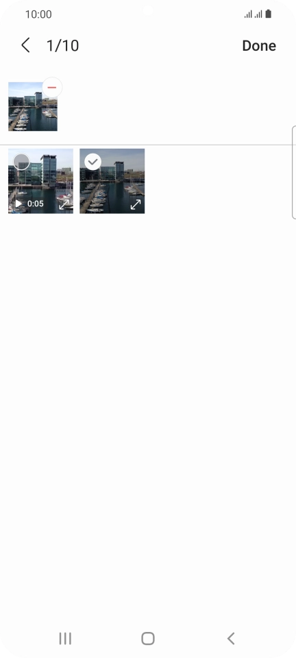 Press Done. Press Done.