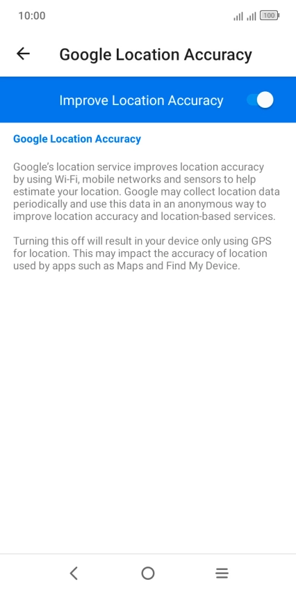 If you press the indicator next to If you press the indicator next to