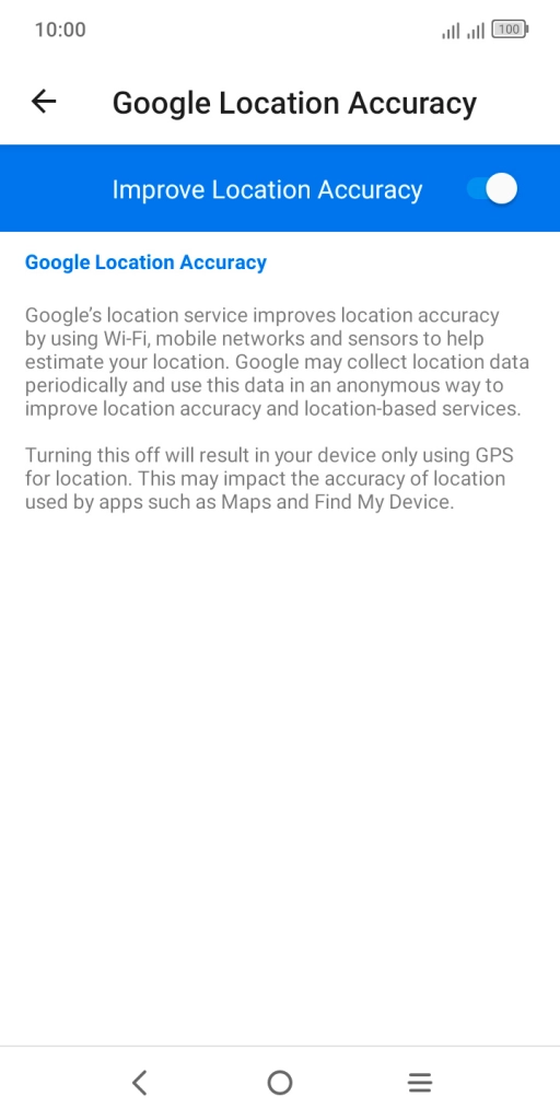 If you press the indicator next to If you press the indicator next to