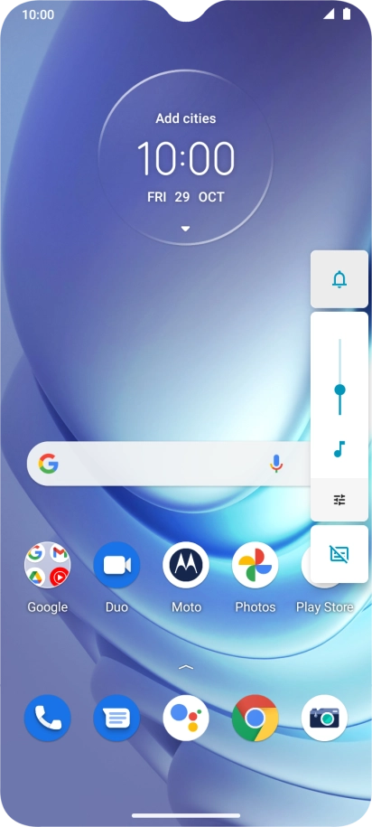 Press the sound mode icon the necessary number of times to turn silent mode on or off. Press the sound mode icon the necessary number of times to turn silent mode on or off.