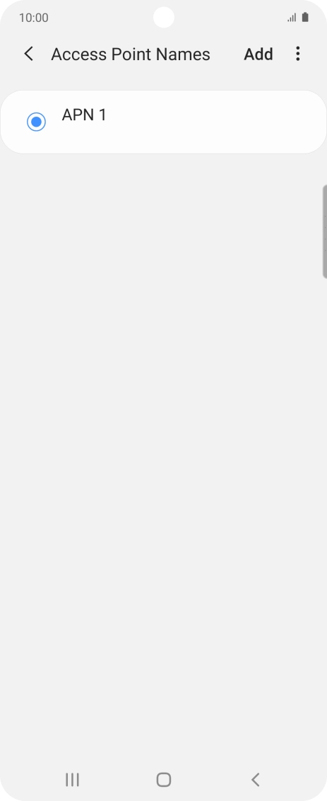 Press Add. Press Add.