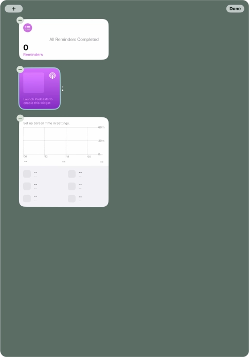 Press Done. Press Done.