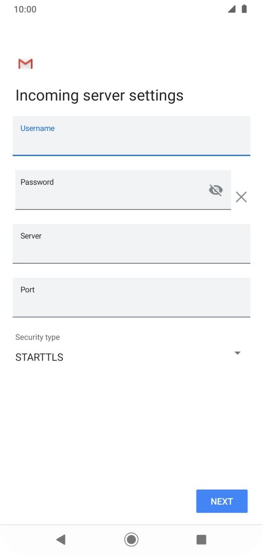 Press the field below Press the field below
