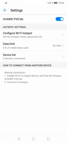 Press the Home key to return to the home screen. Press the Home key to return to the home screen.