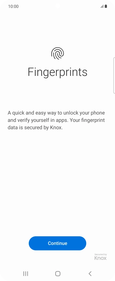 Press Continue. Press Continue.