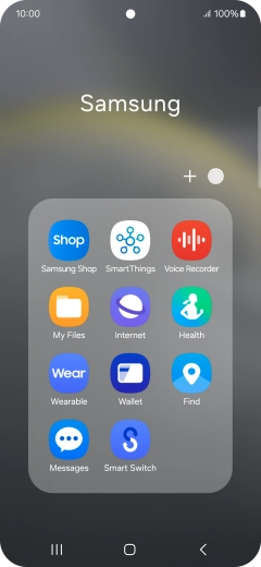 Open a supported app, e.g. Messages. Open a supported app, e.g. Messages.