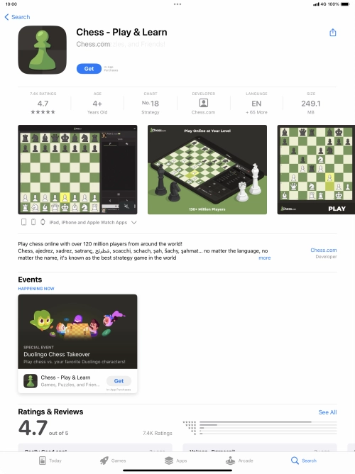 Press Get and follow the instructions on the screen to install the app. Press Get and follow the instructions on the screen to install the app.