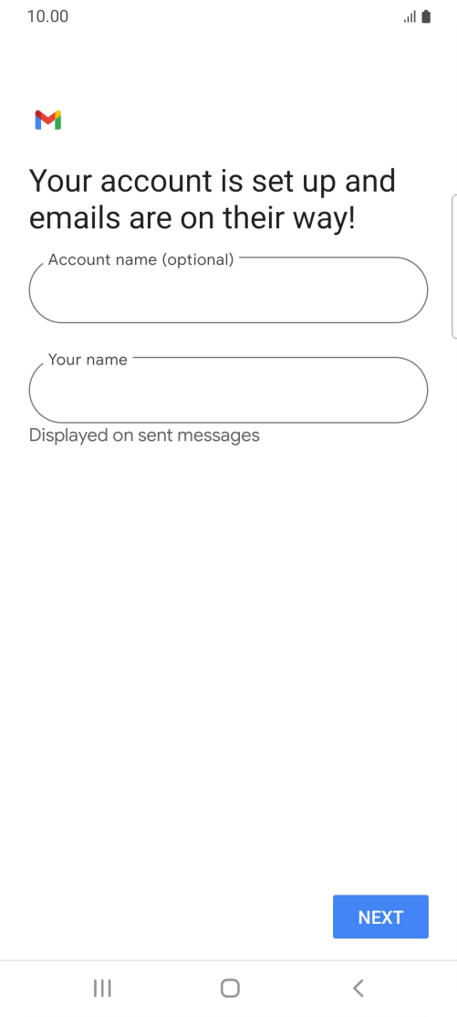 Press the field below Press the field below