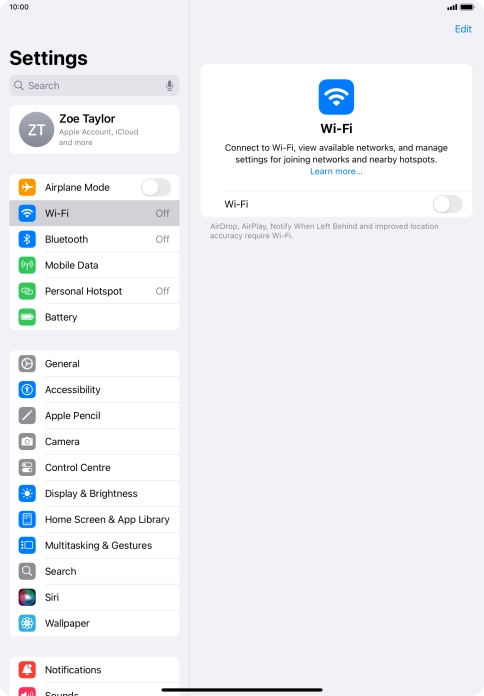 Press the indicator next to Press the indicator next to