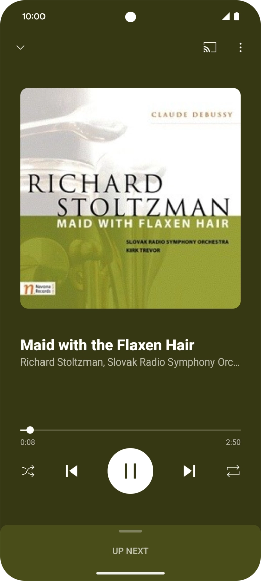 Press arrow right to go to the next audio file. Press arrow right to go to the next audio file.