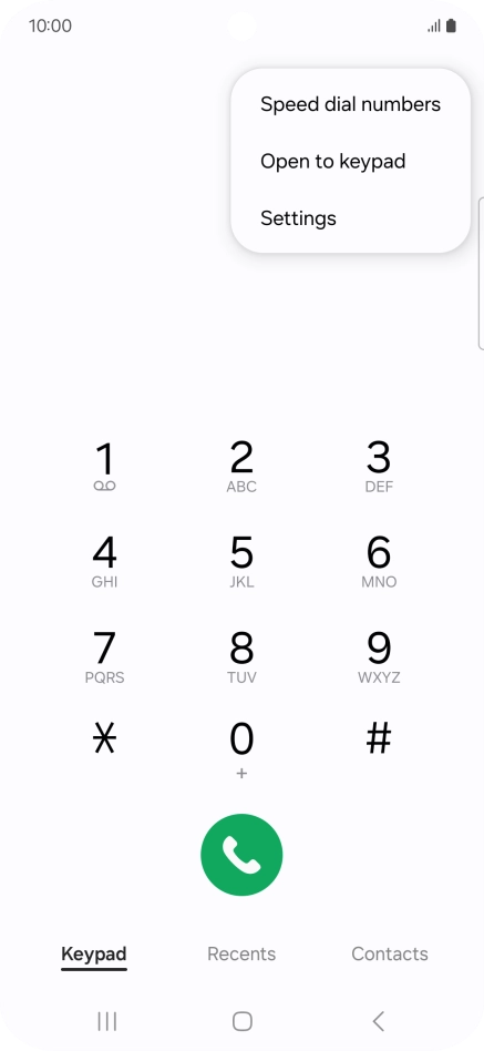 Press Settings. Press Settings.