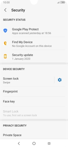 Press Fingerprint. Press Fingerprint.