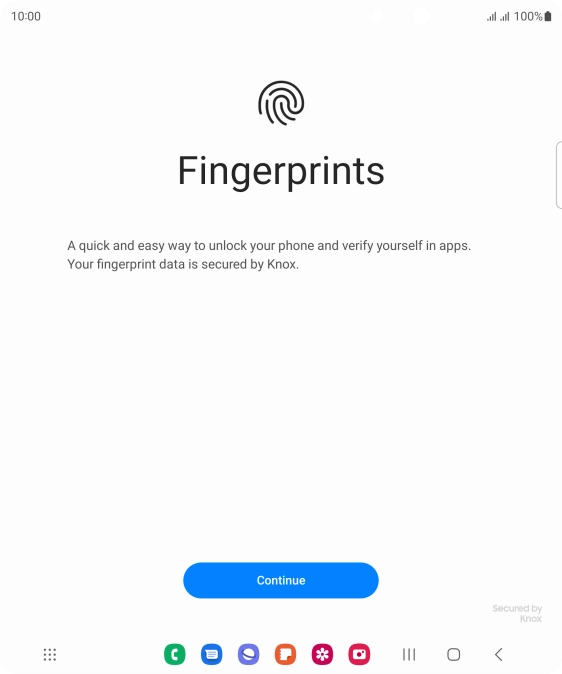 Press Continue. Press Continue.