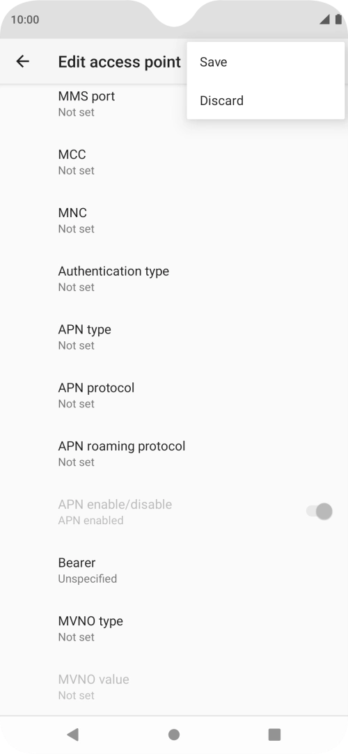 Press Save. Press Save.
