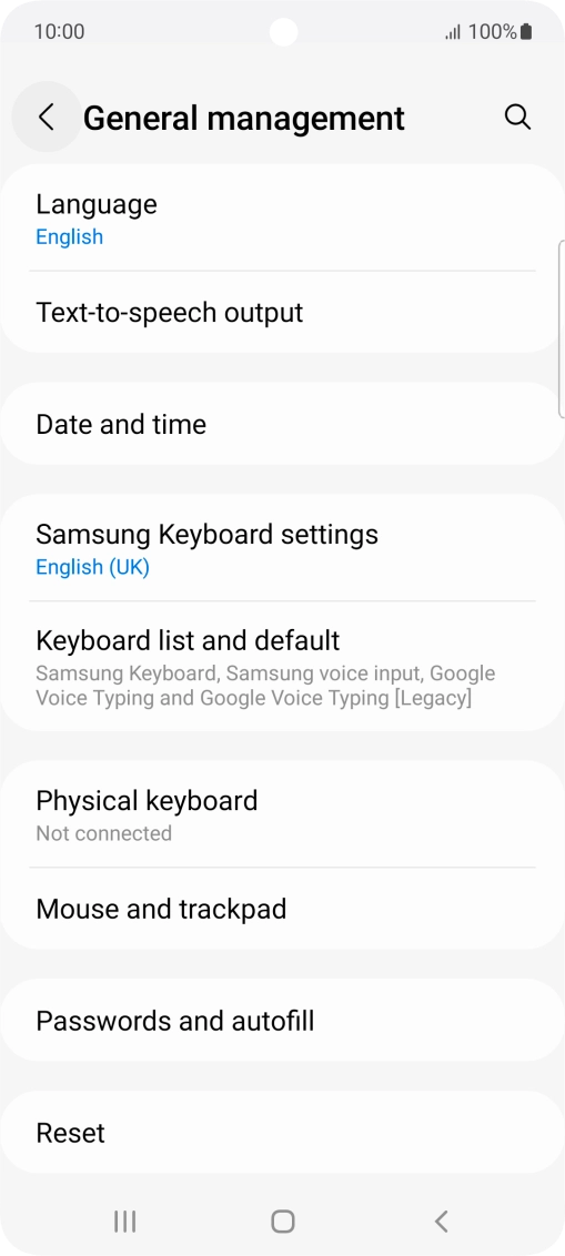 Press Reset. Press Reset.