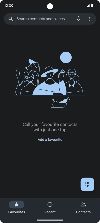 Press the menu icon. Press the menu icon.
