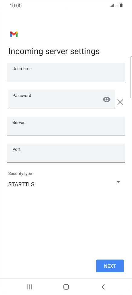 Press the field below Press the field below