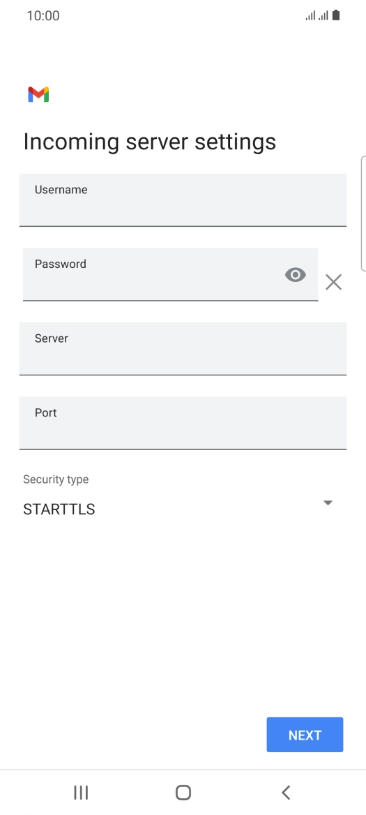 Press the field below Press the field below
