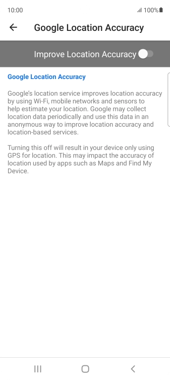 If you press the indicator next to If you press the indicator next to