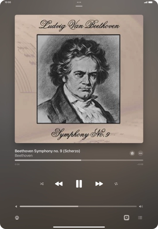 Press arrow right to go to the next audio file. Press arrow right to go to the next audio file.