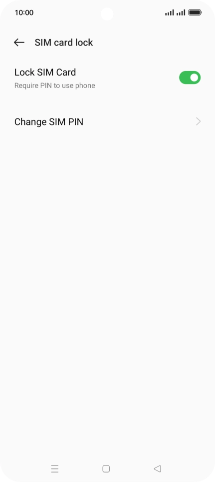 Press the indicator next to Press the indicator next to