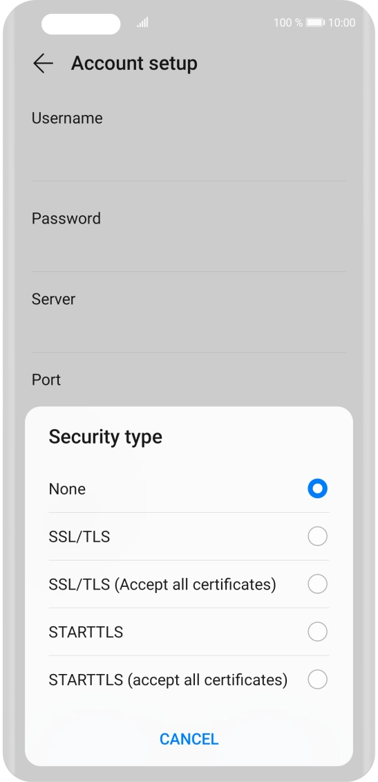 Press None. Press None.
