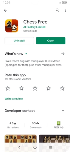 Press Uninstall. Press Uninstall.