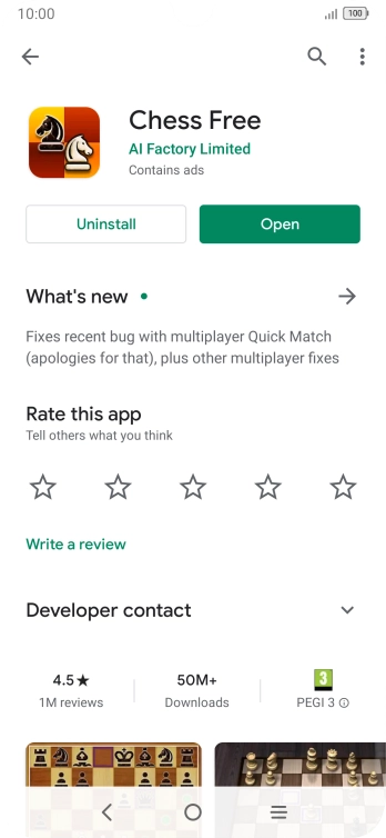 Press Uninstall. Press Uninstall.