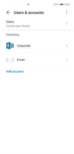 Press the menu icon. Press the menu icon.