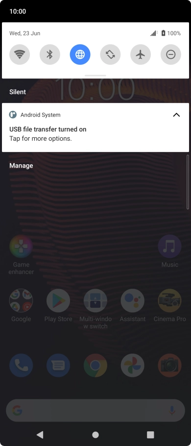 Press Tap for more options.. Press Tap for more options..