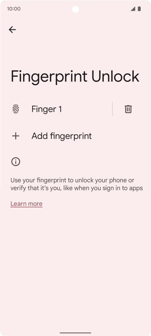 Press arrow left. Press arrow left.