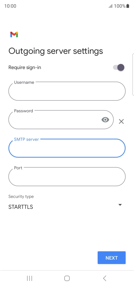 Press the field below Press the field below