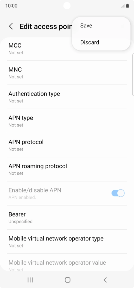 Press Save. Press Save.