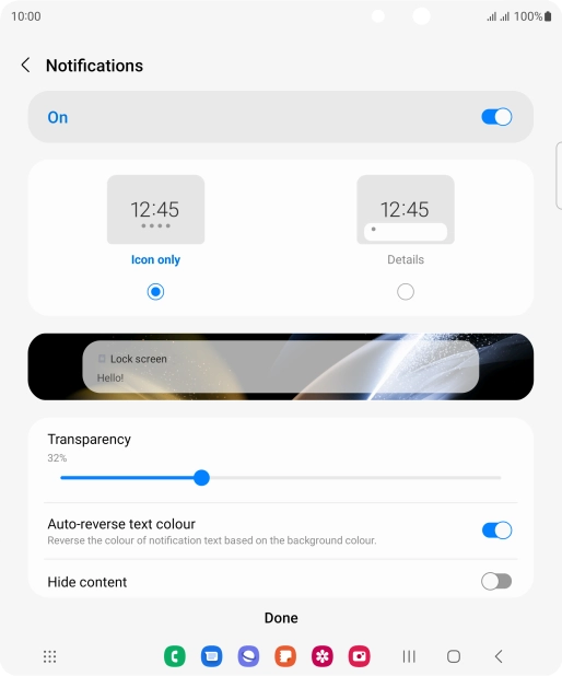 Press the Return key. Press the Return key.