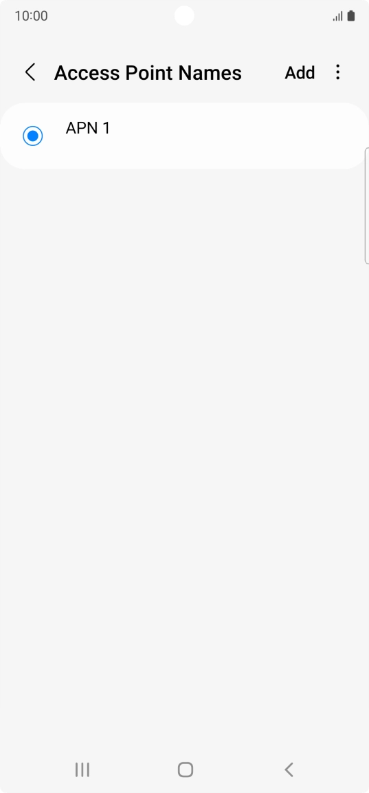 Press Add. Press Add.