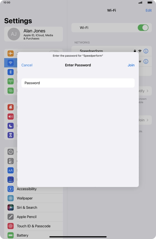 Press Join. Press Join.